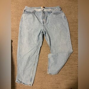 Abercrombie & Fitch high rise Curve Love baggy jeans